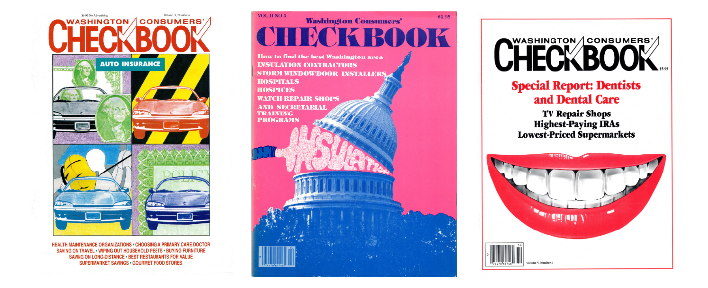 Old Checkbook Magazines