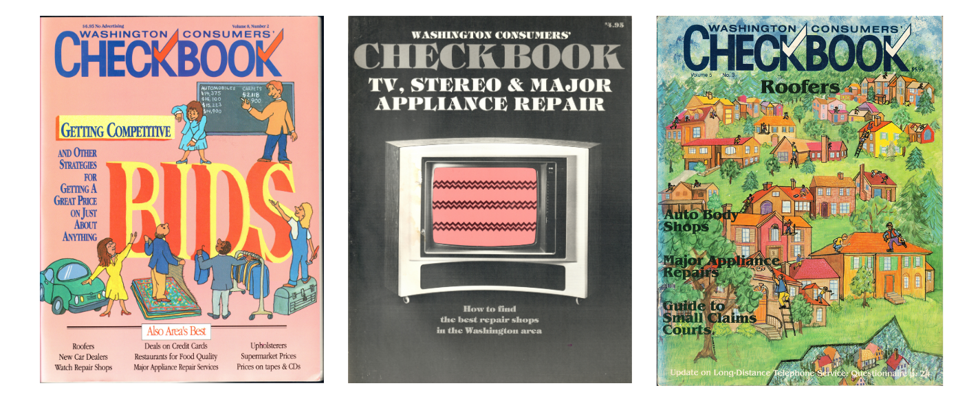 Old Checkbook Magazines